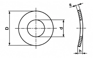Convexed Elastic — Carbon Steel C60 EN 10132