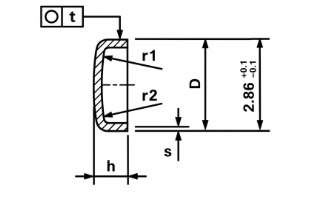 Sealing Cap Type B — Cylindrical