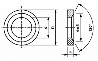 Conical Seat — Low Carbon Steel