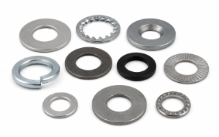 Metal spring and lock washers — teethed, conical, grower and Twin-Lock systems